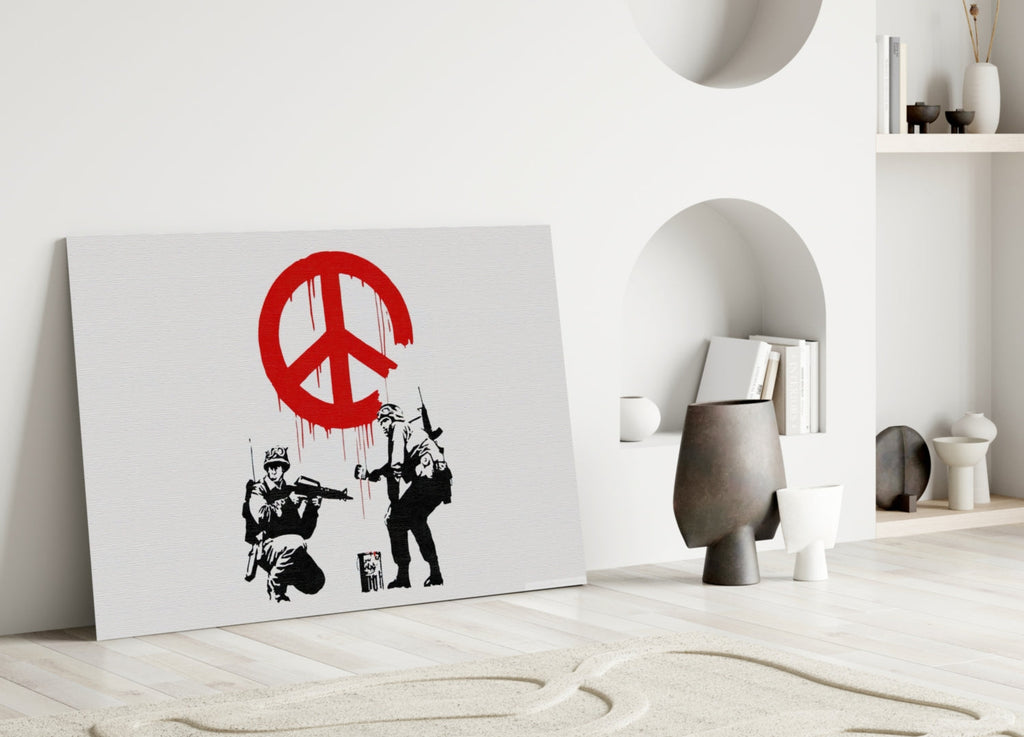 War for Peace Glass Art