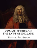Commentaries on the Laws of England - Paperback