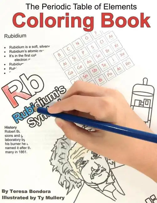 The Periodic Table of Elements Coloring Book - Paperback