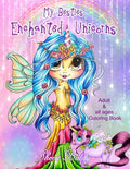 Sherri Baldy My-Besties Enchanted Unicorn Coloring Book - Paperback