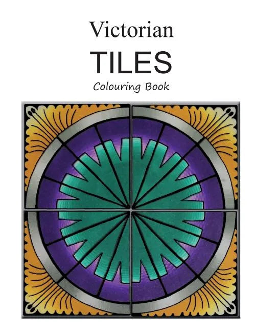 Victorian Tiles Colouring Book - Paperback