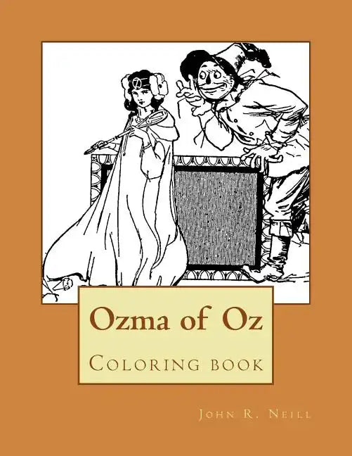 Ozma of Oz: Coloring book - Paperback