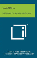 Cambodia: Its People, Its Society, Its Culture - Hardcover
