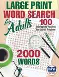 Large Print Word Search for Adults: 100 Interesting Puzzles for Useful Pastime - Paperback