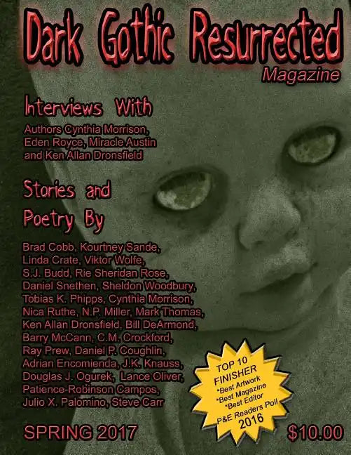 Dark Gothic Resurrected Magazine Spring 2017 - Paperback