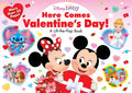 Disney Baby: Here Comes Valentine's Day!: A Lift-The-Flap Book - Board Book