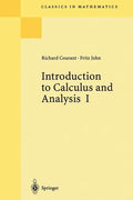 Introduction to Calculus and Analysis I - Paperback