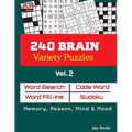 240 BRAIN Variety Puzzles; Vol. 2 - Paperback