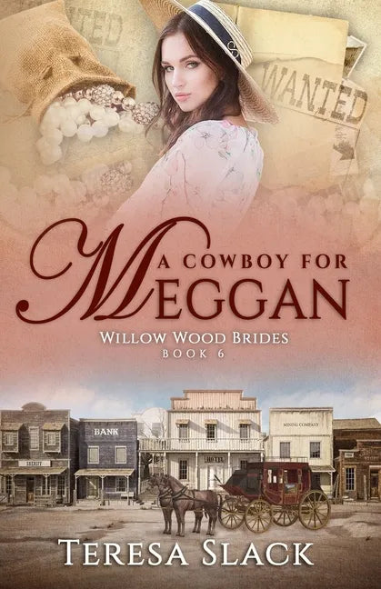 A Cowboy for Meggan: Sweet Historical Western Romance - Paperback