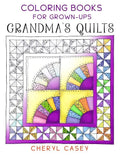 Grandma's Quilts: Coloring Books for Grown-Ups, Adults - Paperback