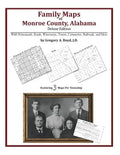 Family Maps of Monroe County, Alabama, Deluxe Edition - Paperback