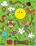Giddy Garden Sketchbook: Jumbo Drawing Pad For Sketching, Doodling And Coloring - Paperback