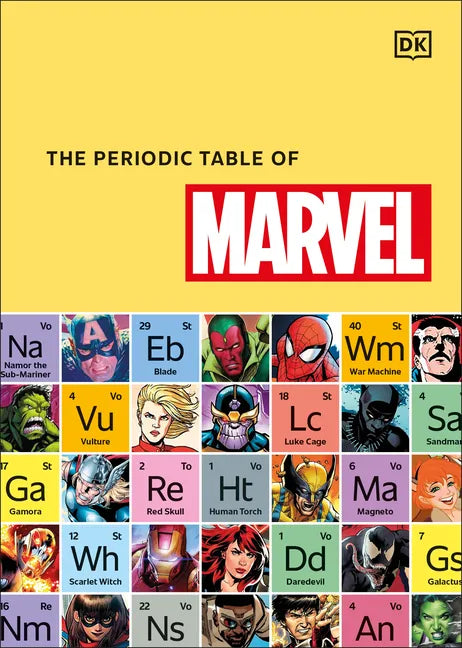 The Periodic Table of Marvel - Hardcover