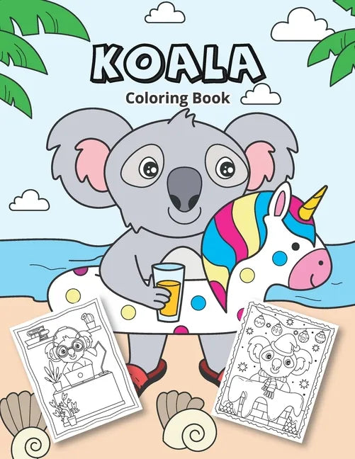 Koala Coloring Book: Koala coloring for kids - Paperback