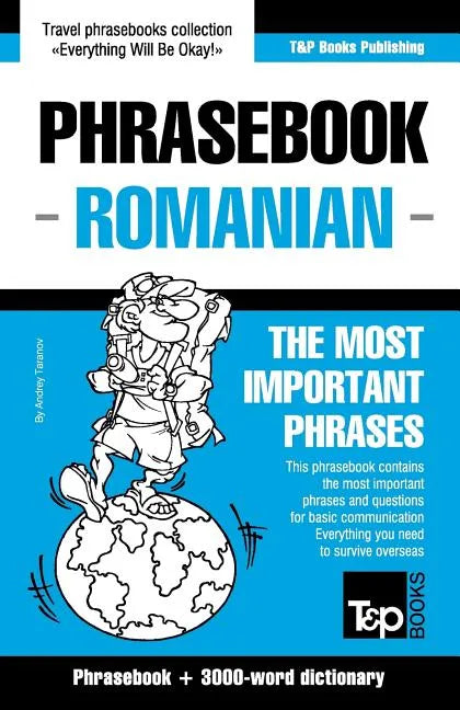 English-Romanian phrasebook and 3000-word topical vocabulary - Paperback