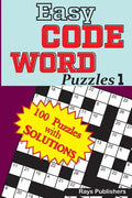 Easy CODE WORD Puzzles - Paperback