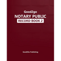 Good2go Notary Record Book - Paperback