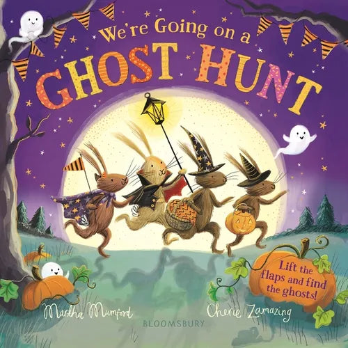 We're Going on a Ghost Hunt: A Lift-The-Flap Adventure - Board Book