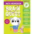 Brain Quest Math Workbook: Pre-Kindergarten - Paperback