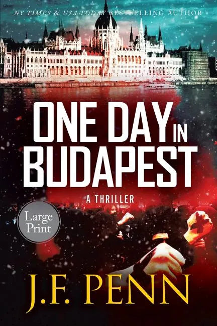One Day In Budapest: Large Print - Paperback