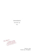 Performance - Paperback