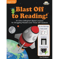 Blast Off to Reading!: 50 Orton-Gillingham Based Lessons for Struggling Readers and Those with Dyslexia - Paperback