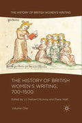The History of British Women's Writing, 700-1500, Volume One - Paperback