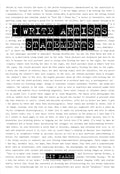 I Write Artist Statements - Paperback