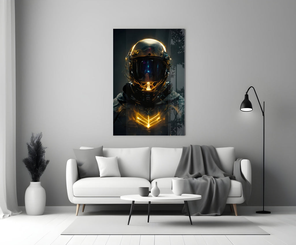 Back to the Space Glass Art  || Designer Collection