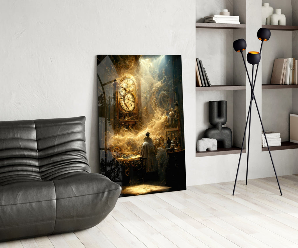 Time Flow Glass Art  || Designer Collection
