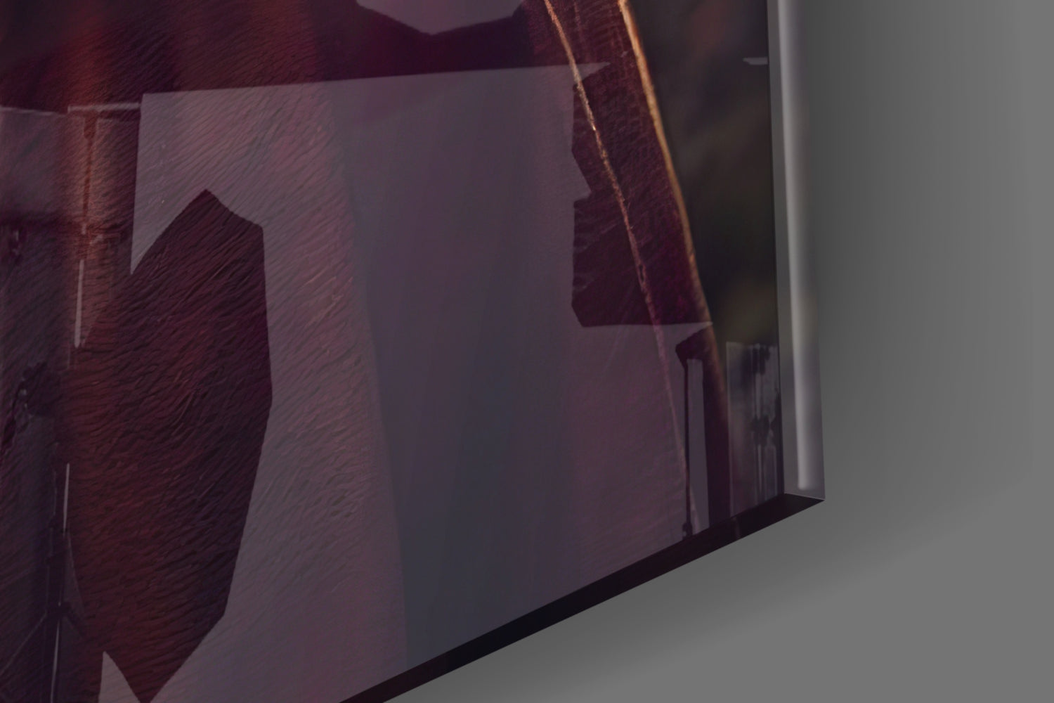 The Fox Glass Wall Art || Designer Collection