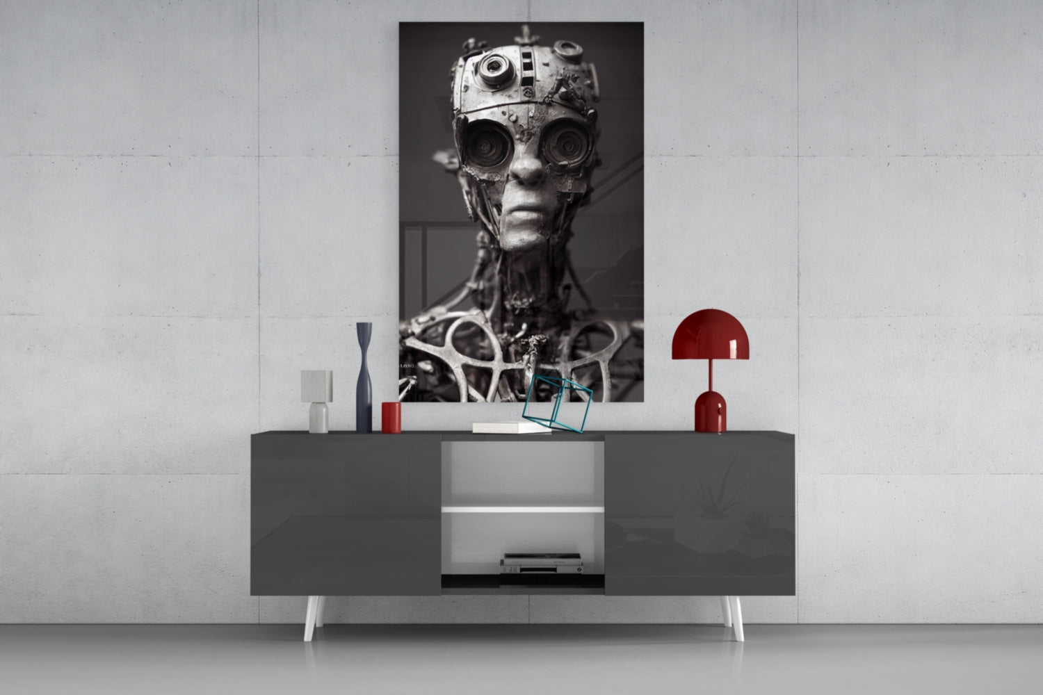 Future Human Glass Art  || Designer Collection