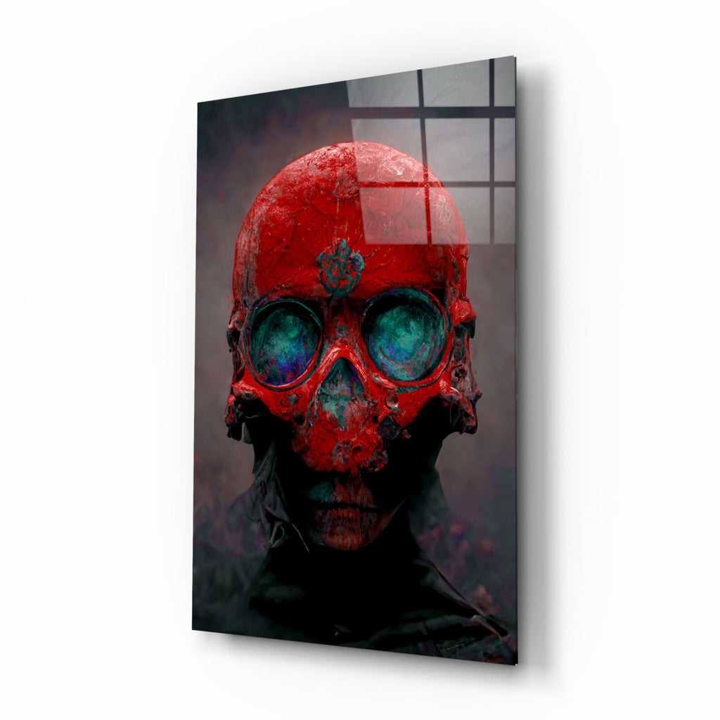 Skull Glass Art  || Designers Collection