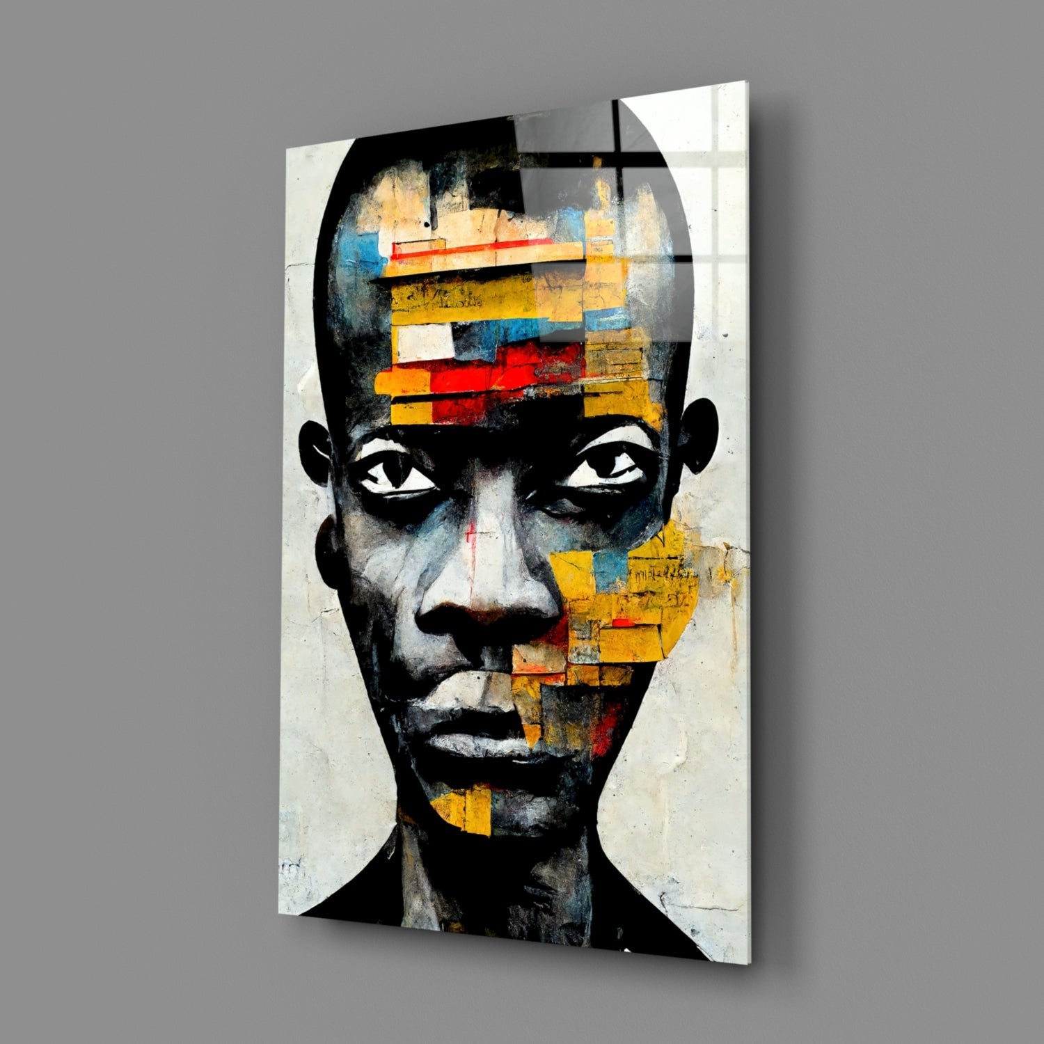 The Rebellious Look Glass Wall Art  || Designer Collection