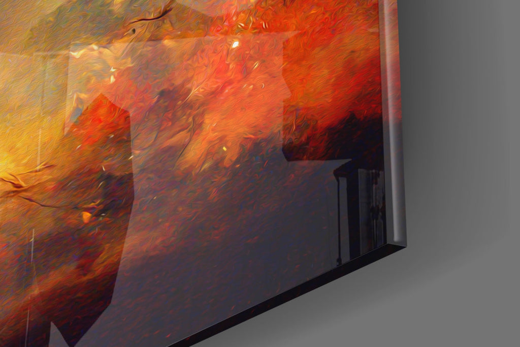 Mysticism Glass Wall Art  || Designer Collection