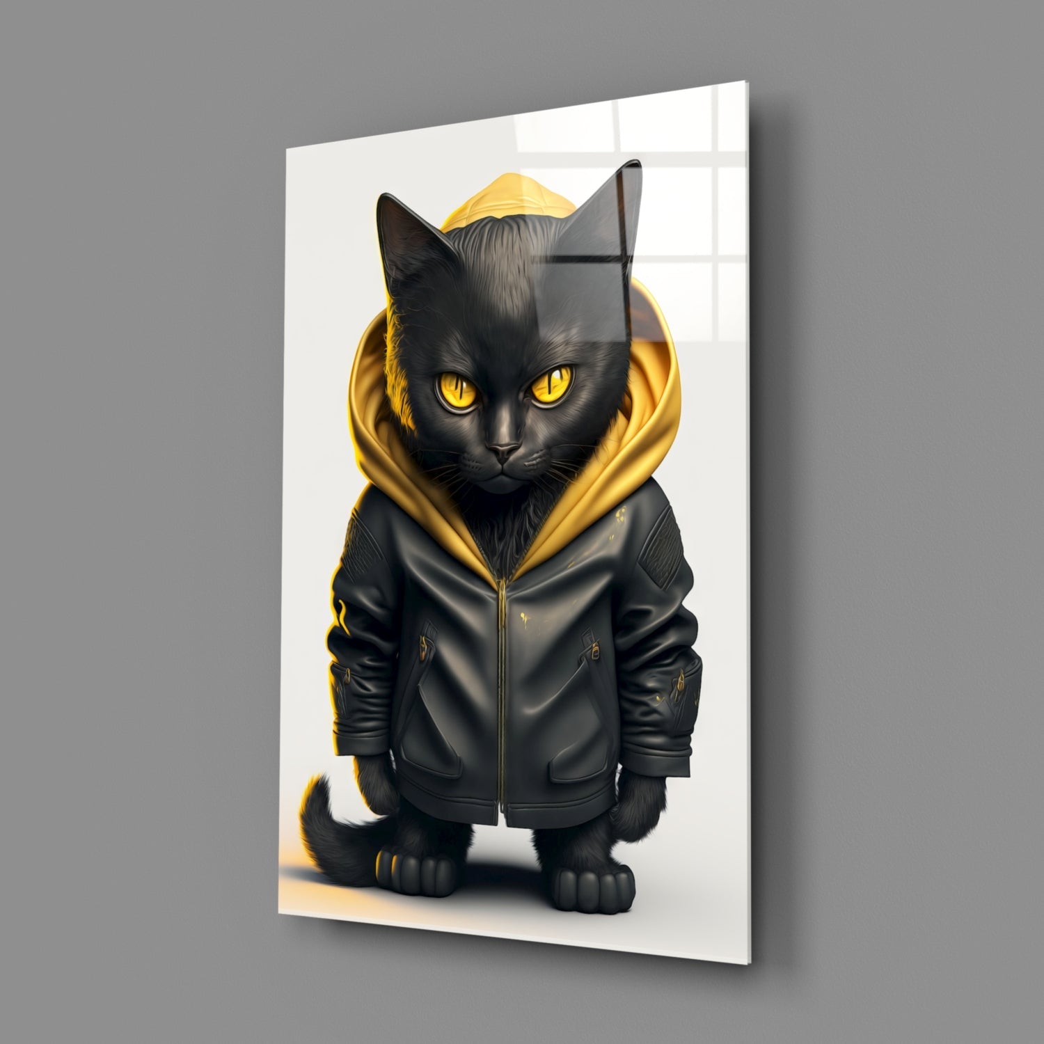 Cutie Cool  Glass Wall Art  || Designers Collection
