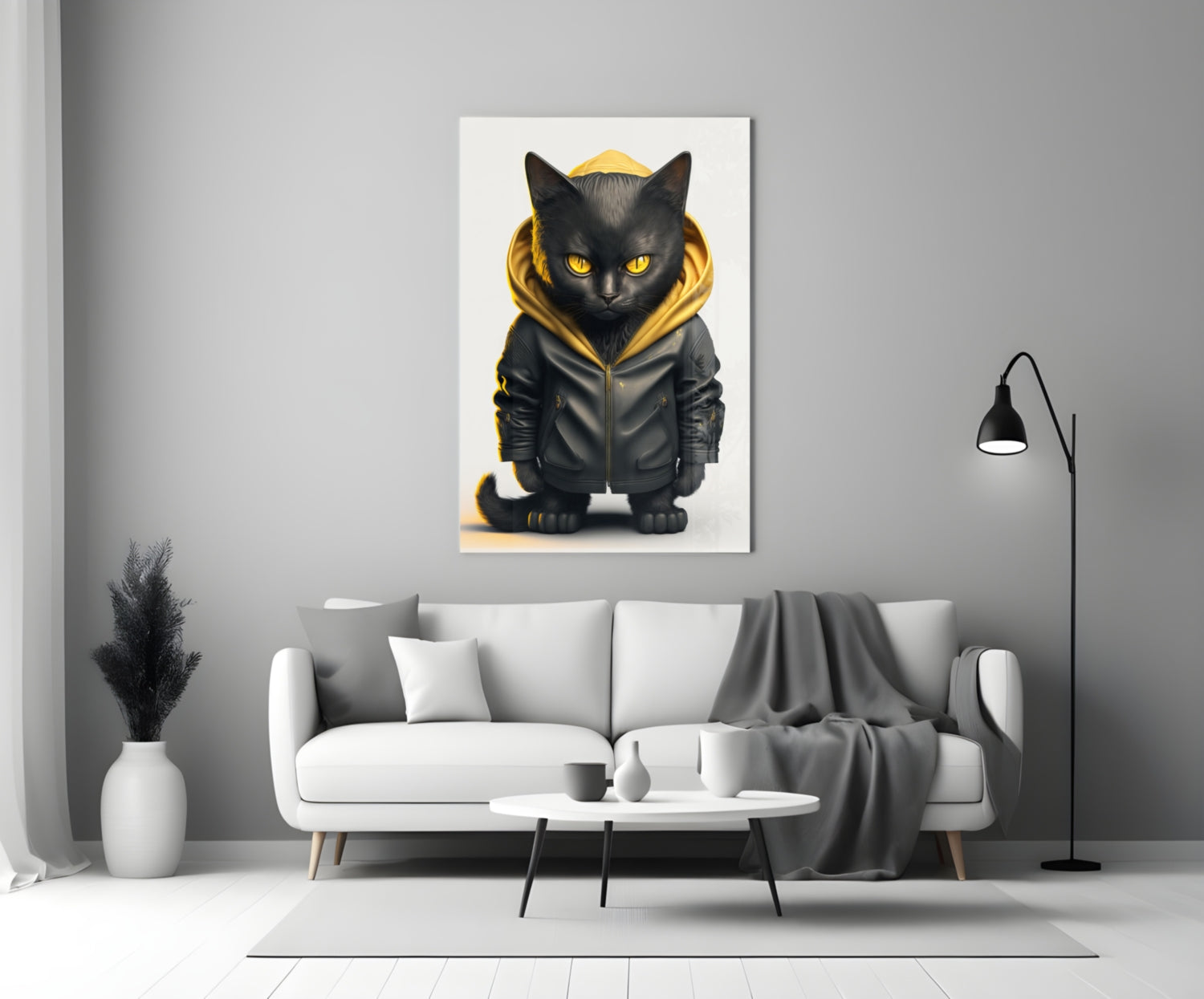 Cutie Cool  Glass Wall Art  || Designers Collection