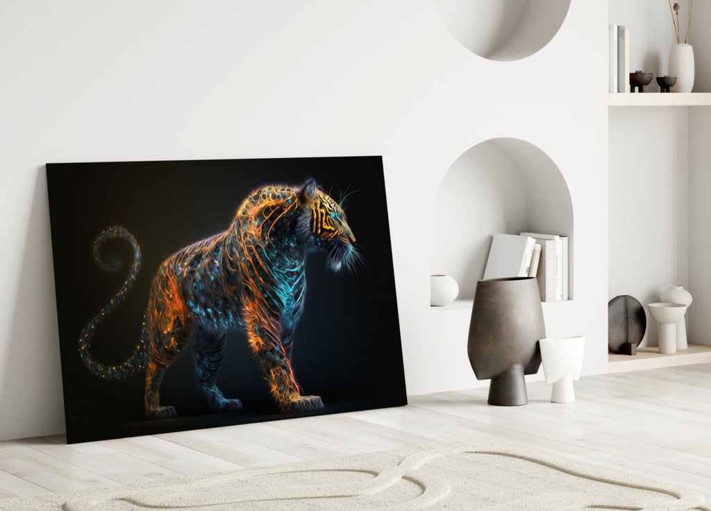 Sparkling Glory Glass Wall Art  || Designer Collection