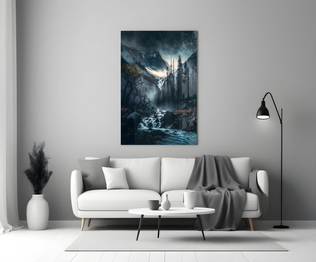 Dreamtopia Glass Wall Art  || Designers Collection