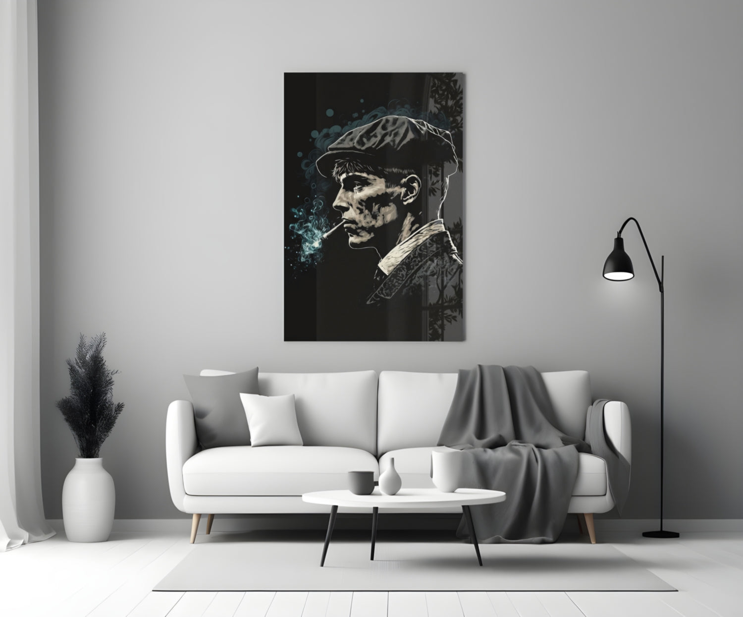 Thomas Shelby - Peaky Blinders Glass Wall Art  || Designer Collection