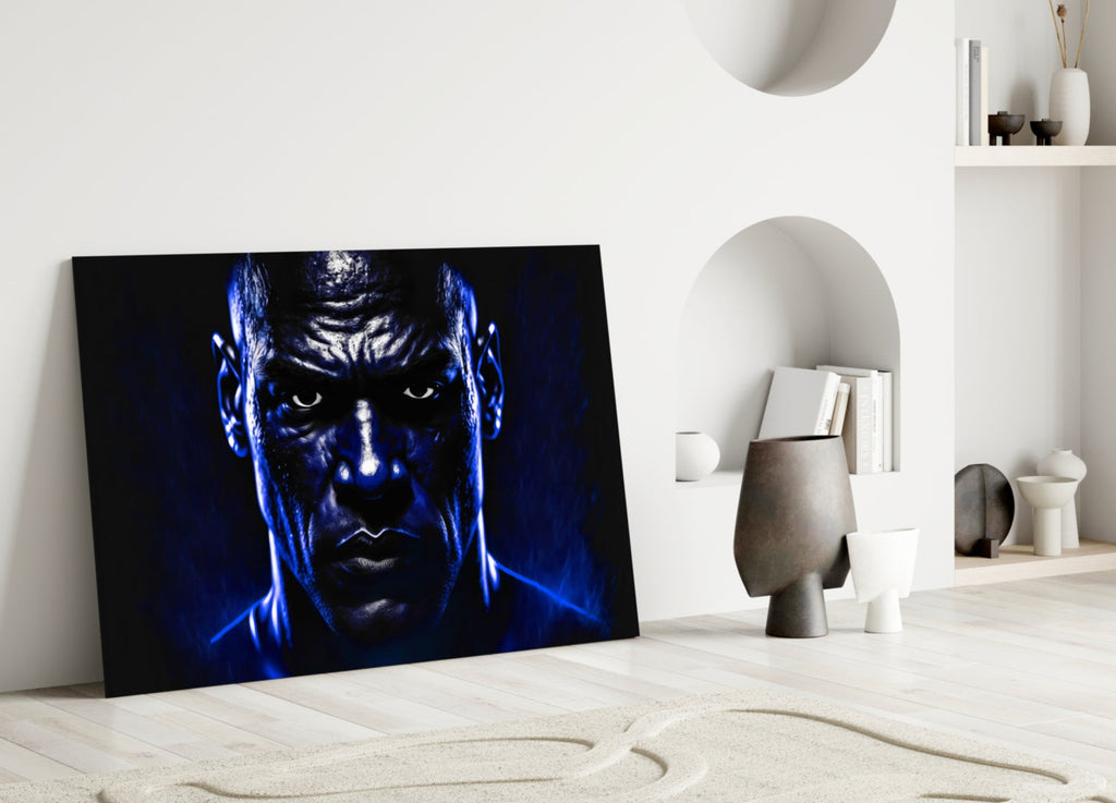 Iconic Michael Jordan Glass Wall Art  || Designer Collection