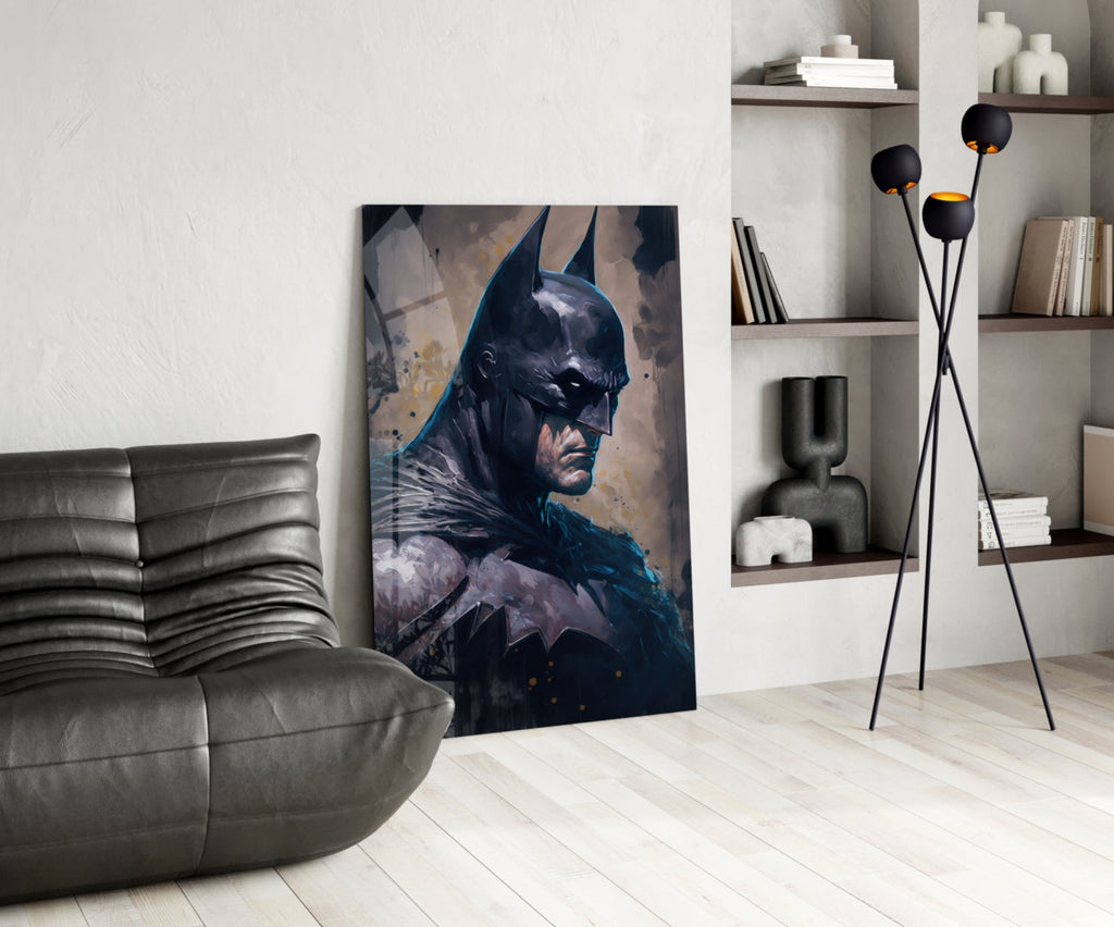 Batman Glass Wall Art  || Designer Collection