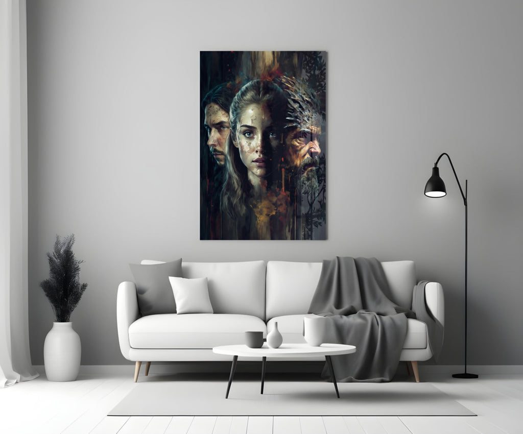 Game of Thrones Glass Wall Art  || Designer Collection