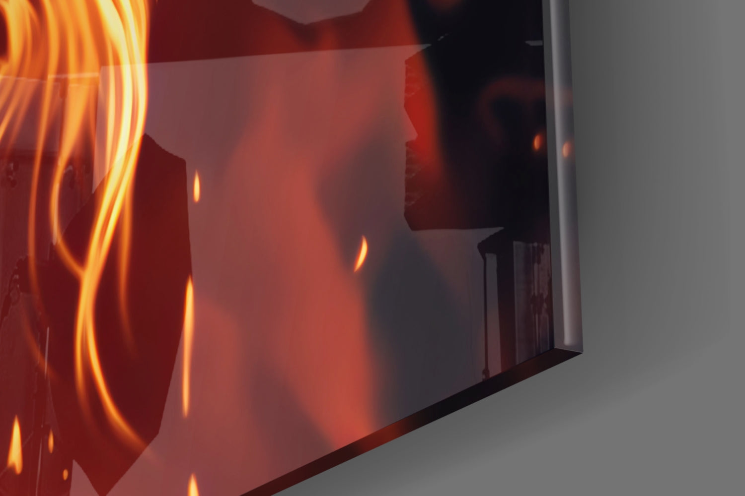 Harley Quinn Glass Wall Art  || Designer Collection