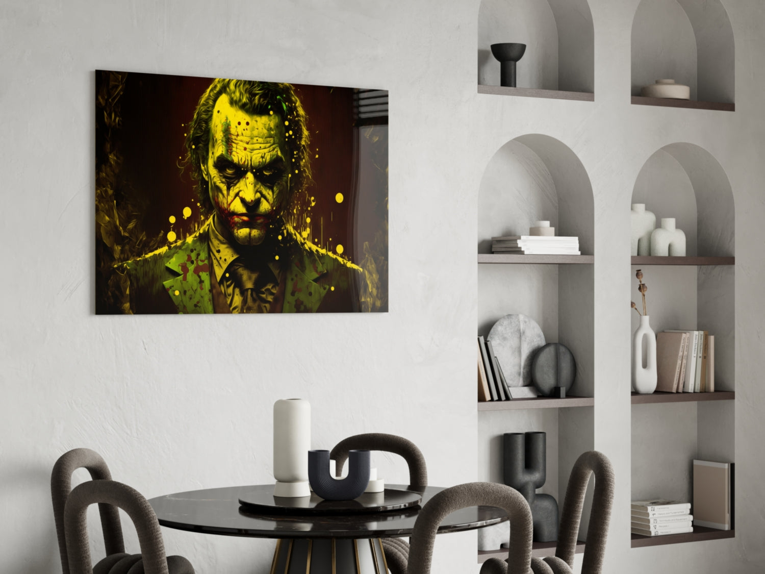 Joker Glass Wall Art  || Designer Collection