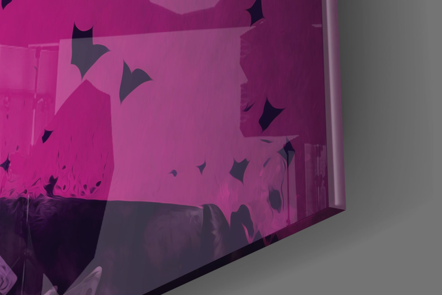Joker Glass Wall Art  || Designer Collection