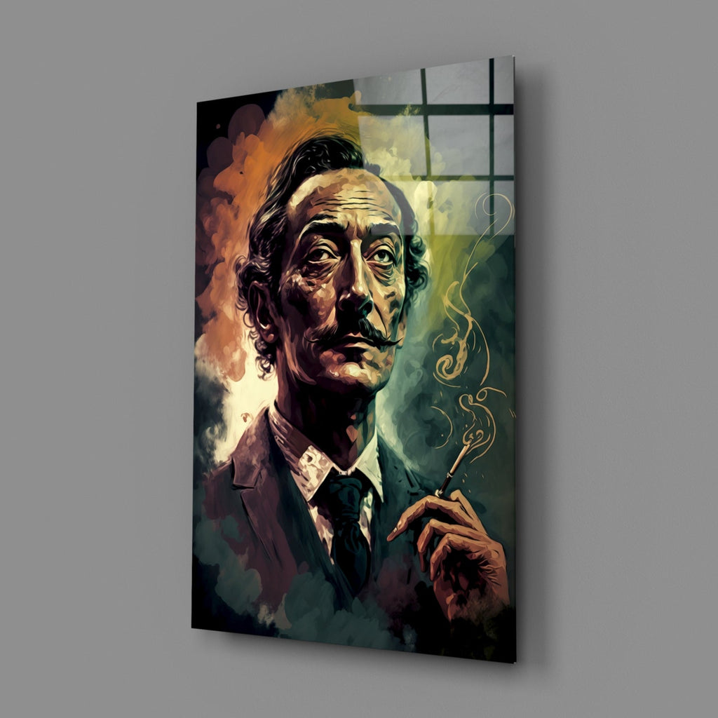 Salvador Dali Glass Wall Art  || Designer Collection