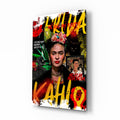 Frida Kahlo Glass Wall Art || Designer Collection
