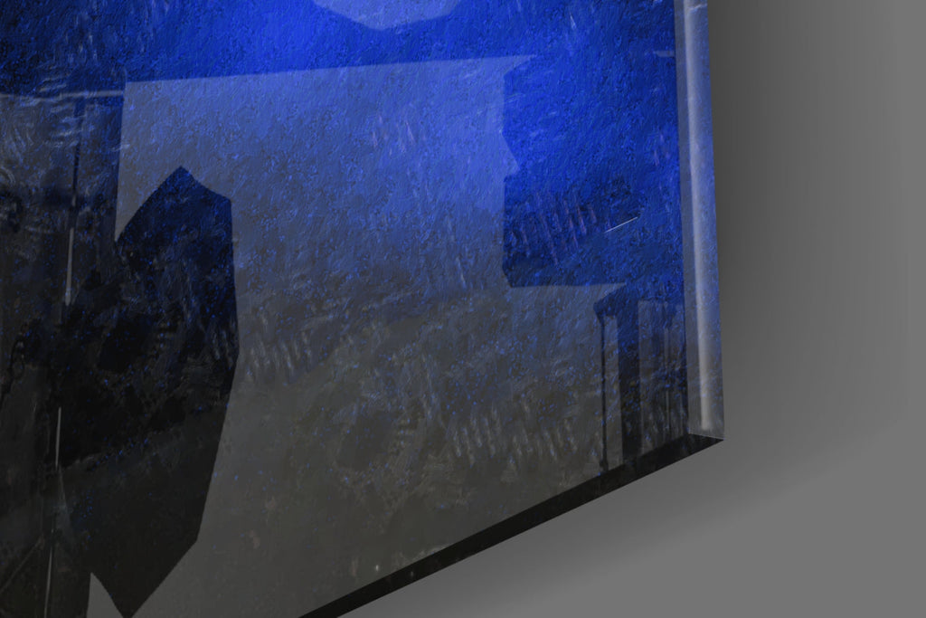 Style of Jean-Michel Basquiat Glass Wall Art || Designer Collection