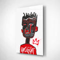 Style of Jean-Michel Basquiat Glass Wall Art || Designer Collection